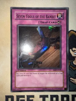 Seven Tools Of The Bandit - MRD-E129 - Ultra Rare - 1st Edition - Yugioh LP - Image 2