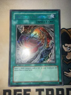 Recurring Nightmare - FOTB-EN066 - Secret Rare - 1st Edition - Yugioh NM/VLP - Image 3