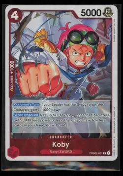 Koby PRB02-001 One Piece Premium Booster -The Best- Vol. 2 Rare Near Mint - Image 1