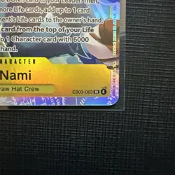 EB03-053 Nami SR One Piece TCG: Heroines Edition - English - Image 4