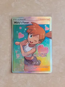 Pokemon Misty's Favor Trainer-Supporter Card Unified Minds 235/236 2019 - Image 3