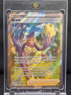 Grant GG62/GG70 Crown Zenith Galarian Gallery NM Full Art Pokemon Card - Image 1