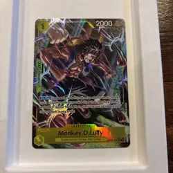 One Piece Card Game Monkey.D.Luffy OP10-111 Royal Blood Parallel Foil Rare 2000… - Image 1