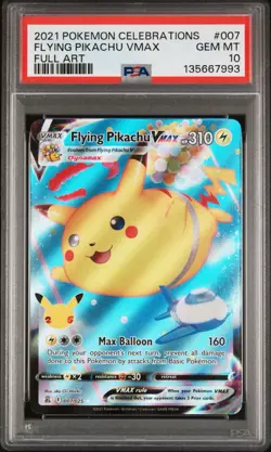 Pikachu VMAX SWSH062 SWSH: Sword & Shield Promo Cards Holo PSA 10 - Image 1