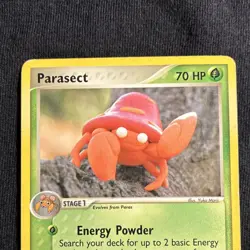 Parasect 43/112 EX FireRed & LeafGreen Uncommon 2004 Pokemon TCG Card English - Image 2