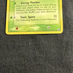 Parasect 43/112 EX FireRed & LeafGreen Uncommon 2004 Pokemon TCG Card English - Image 4