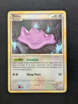 M/NM Pokemon Ditto Regular Card 17/102 Triumphant - Image 1