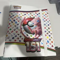 Pokemon Scarlet & Violet 151 English Master Set Binder 165 cards - Image 1