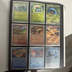 Pokemon Scarlet & Violet 151 English Master Set Binder 165 cards - Image 2