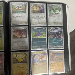 Pokemon Scarlet & Violet 151 English Master Set Binder 165 cards - Image 4