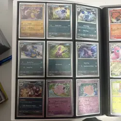 Pokemon Scarlet & Violet 151 English Master Set Binder 165 cards - Image 5