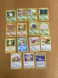 Pokemon Vintage Jungle Bundle. 15 Jungle Pokemon Cards. NM unplayed - Image 1