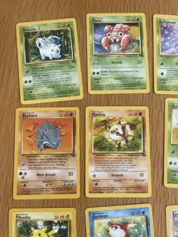 Pokemon Vintage Jungle Bundle. 15 Jungle Pokemon Cards. NM unplayed - Image 2