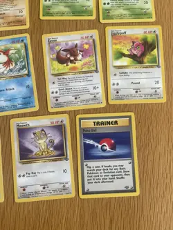 Pokemon Vintage Jungle Bundle. 15 Jungle Pokemon Cards. NM unplayed - Image 5
