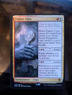 MtG - Fighter Class - Adventures in the Forgotten Realms (222) - Image 1