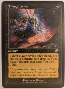 MtG - Thoughtseize - Timespiral Remastered (334) - Image 1