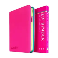 Vaultx 9 Pocket Exo-Tec Zip Binder SV9 Pokemon Journey Together Free Shipping US - Image 5