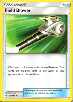Field Blower 125/145 - Guardians Rising - Uncommon - Near Mint - Pokemon TCG - Image 1