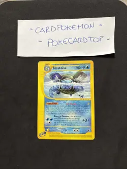 Pokemon Card Blastoise 37/165-Expedition -Eng-No Holo-nm/mint! - Image 1