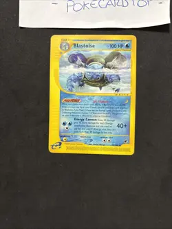 Pokemon Card Blastoise 37/165-Expedition -Eng-No Holo-nm/mint! - Image 3