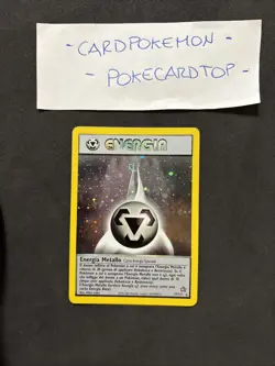Pokemon Card Energia Metallo 19/111-ITA-Neo Genesis-Swirl-Holo-Exc/nm! - Image 1