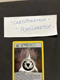Pokemon Card Energia Metallo 19/111-ITA-Neo Genesis-Swirl-Holo-Exc/nm! - Image 2