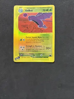 Pokemon Card Golbat 60/144 -Skyridge - Eng-holo Reverse-Exc/nm! - Image 3