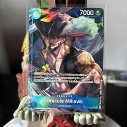 Dracule Mihawk (ALT ART) Emperors in the New World OP09-048 SR One Piece TCG - Image 1
