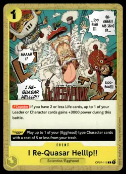 500 Years in the Future #OP07-115 I Re-Quasar Helllp!! - Image 1