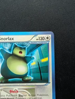 M/NM Pokemon Snorlax Regular Card 101/135 Team Plasma Storm - Image 3