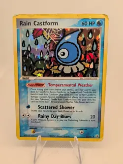 Pokemon Card - Rain Castform Hidden Legends 23/101 Rare Reverse Holo - Image 2