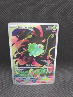 Pokemon TCG Mega Evolutions Stamped Promo Card Bulbasaur 133/132 - Image 1