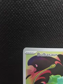 Pokemon TCG Mega Evolutions Stamped Promo Card Bulbasaur 133/132 - Image 2