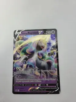 Galarian Rapidash V SWSH111 SWSH: Sword & Shield Promo Cards Holo - Image 1