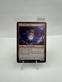MTG 1x Storm-Kiln Artist # 260 Commander Masters Magic the Gathering Card x1 NM - Image 1