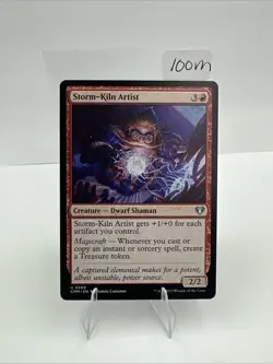 MTG 1x Storm-Kiln Artist # 260 Commander Masters Magic the Gathering Card x1 NM - Image 2