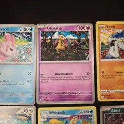 Pokemon Shinji Kanda Illustration Set 9 Cards No Doubles No Holos Mint TCG - Image 4