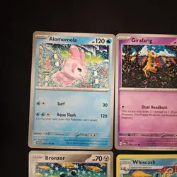 Pokemon Shinji Kanda Illustration Set 9 Cards No Doubles No Holos Mint TCG - Image 5