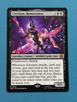 Gwenom, Remorseless Marvel's Spider-Man Mythic Legendary Creature MINT - Image 1