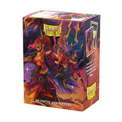 Dragon Shields: (100) Matte Art Sleeves - The Fallen ATM 12107 - Image 1