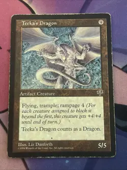 Teeka's Dragon Mirage MTG Regular Moderately Played - Image 1