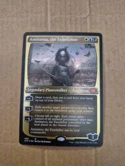 Aminatou, the Fateshifter (Foil Etched) Double Masters 2022 Foil - Image 1
