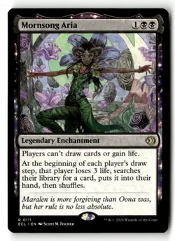 1x MTG Mornsong Aria NM Normal R Lorwyn Eclipsed 111 - Image 1
