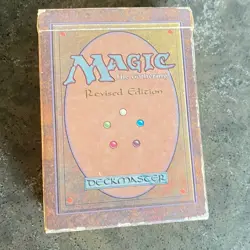 MTG VINTAGE 1994 Magic the Gathering Revised Edition Starter Deck SEALED INSIDE - Image 2