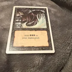 NP MINT!! MTG Dark Ritual THIRD Edition! - Image 2