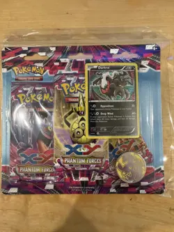 2014 Pokemon XY Phantom Forces 3 Pack Blister Darkrai XY22 Promo SEALED - Image 1