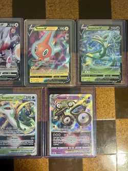 2022/23 Pokemon 7 Card Lot Of V/VSTAR Serperior Rotom Unown & More🔥🔥🔥 - Image 3