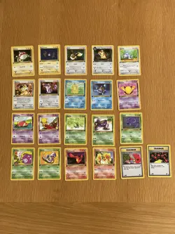 Pokemon TCG - WOTC - Team Rocket 1st Edition Bundle - NM or better 21 cards - Image 1