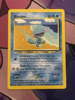 Pokemon Wooper (82/111) Neo Genesis - Image 1
