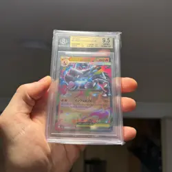 2025 Pokemon Inferno X Japanese Mega Charizard X ex RR #13 BGS 9.5 - Image 1
